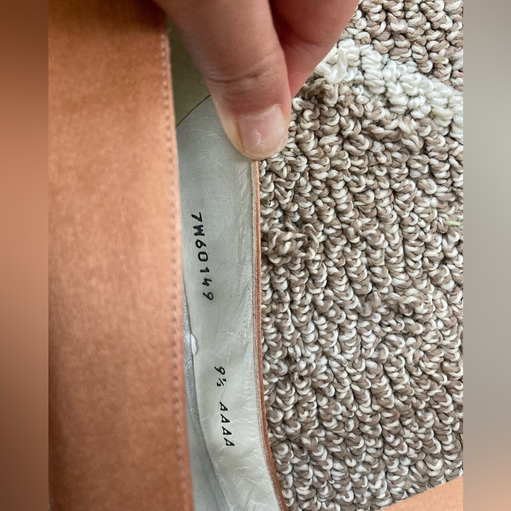 Stuart Weitzman Tan Block Heels - image 5